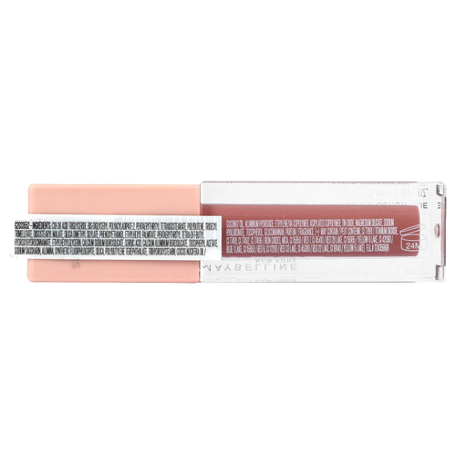 Maybelline, Lifter Gloss + гиалуроновая кислота, шелк 004, 5,4 мл (0,18 жидк. унц.)