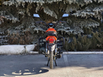 Мопед RIVA II CX 49CC (110CC) оранжевый