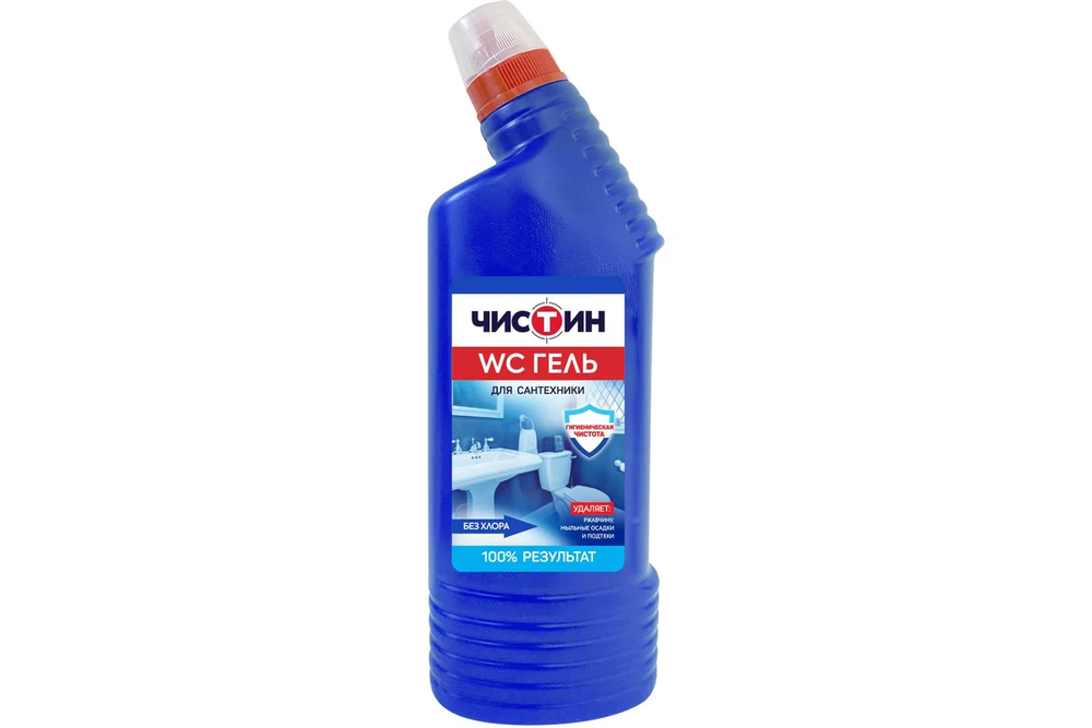 Чистин 750 мл. гель д/чистки санитарно-гигиенич. д/удал.известк.налета,ржавчин.
