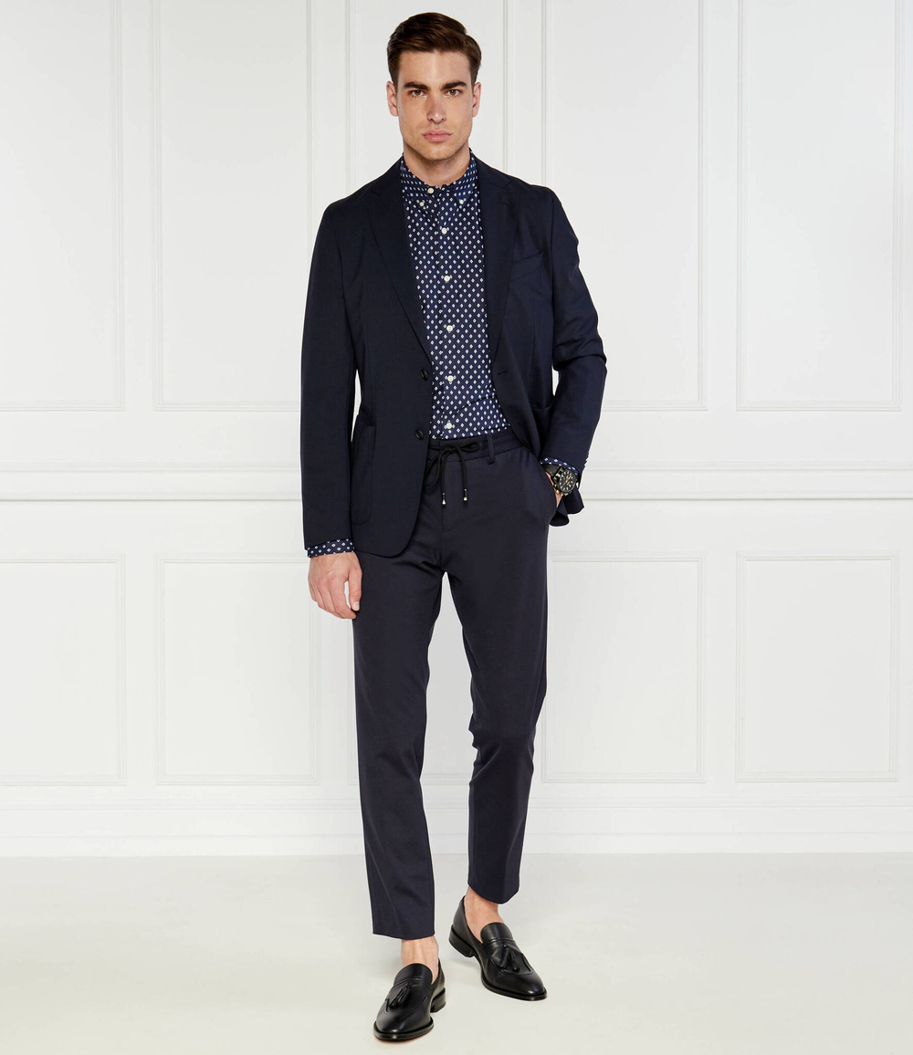 Брюки C-Genius BOSS BLACK - темно-синий(50521643)