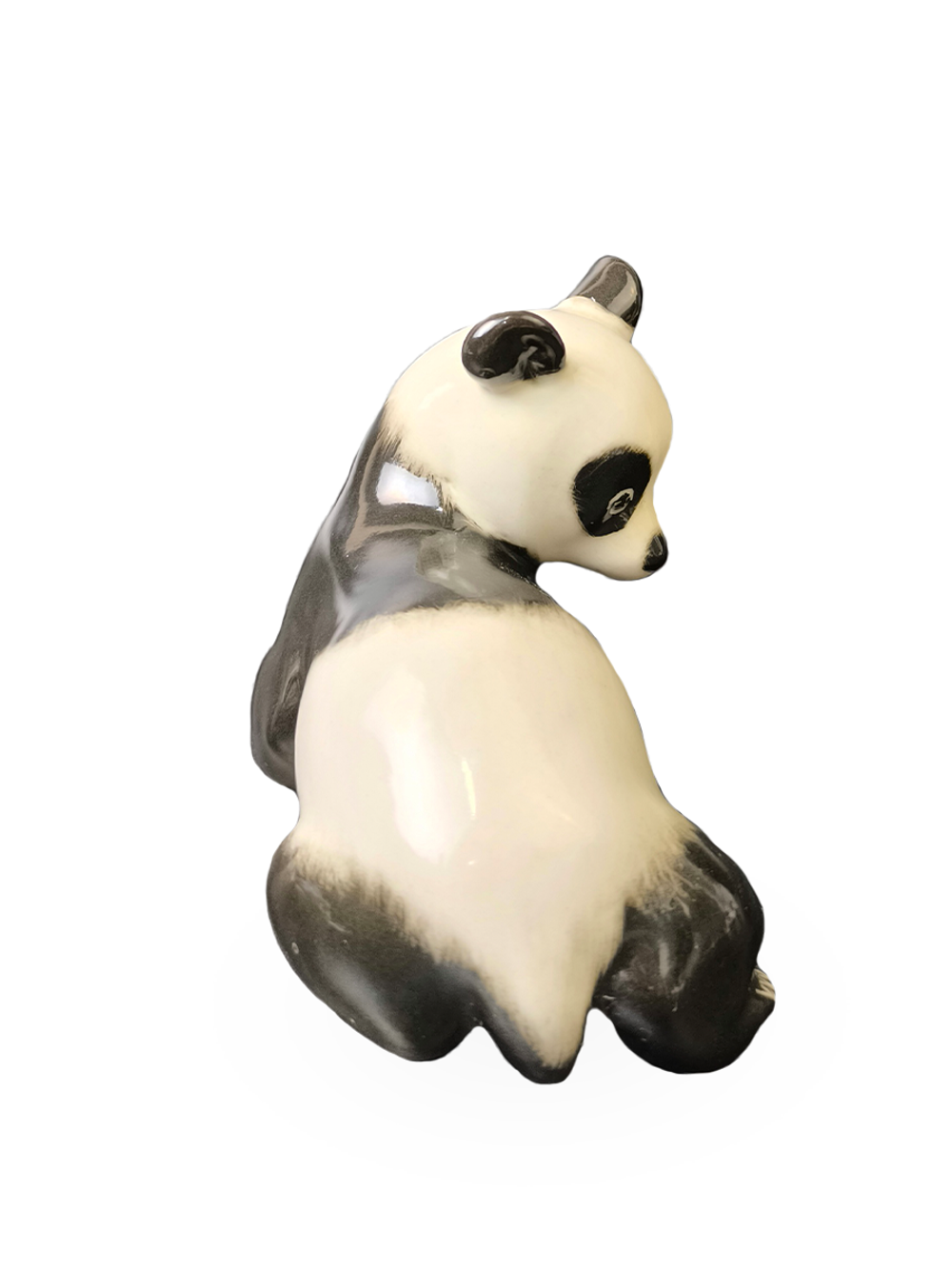 Фарфоровая статуэтка "Панда" ЛФЗ, СССР 1970 - 1986 гг.