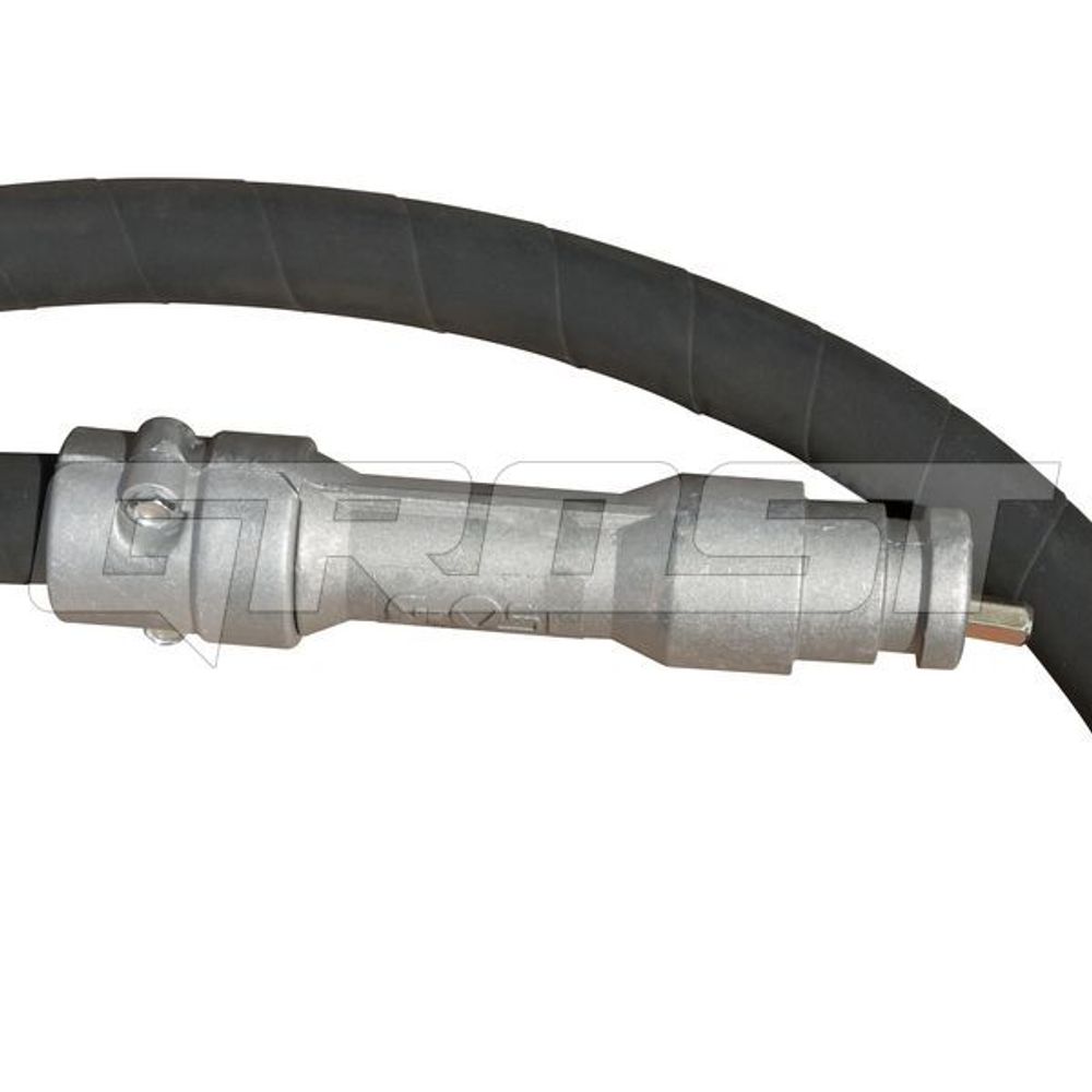 Гибкий вал с вибронаконечником GROST VG 3/50 маятниковый - [50 мм / 3 м / крепление фиксатор]