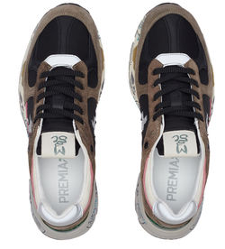 Premiata Mase 5535 Черные с коричневым