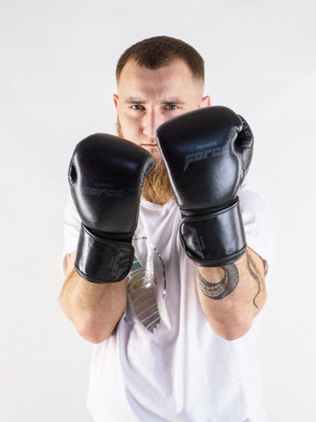 Боксерские перчатки Infinite Force Black Devil