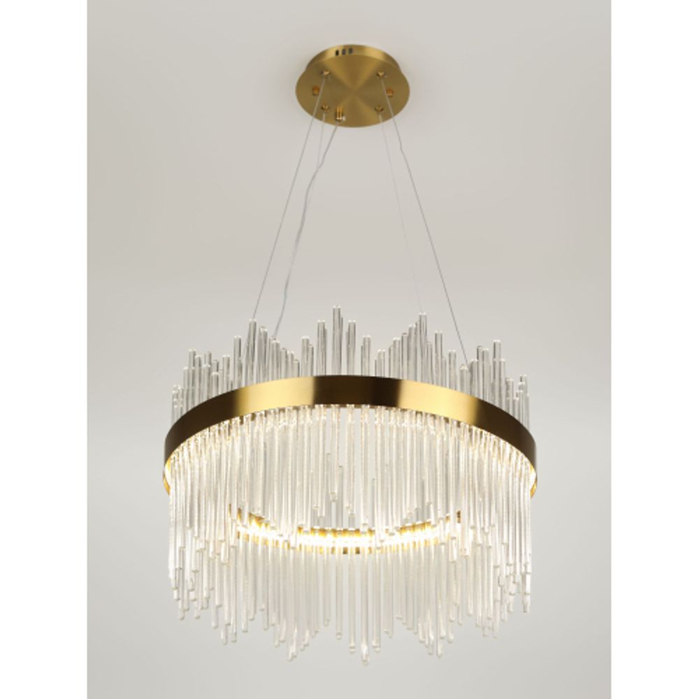 Люстра Rivoli Gwen 6192-201 подвесная светодиодная LED 3000-6300К 112 Вт с пультом | Rivoli