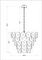 Подвесная люстра Arte Lamp Lambrusco A4069LM-13AB