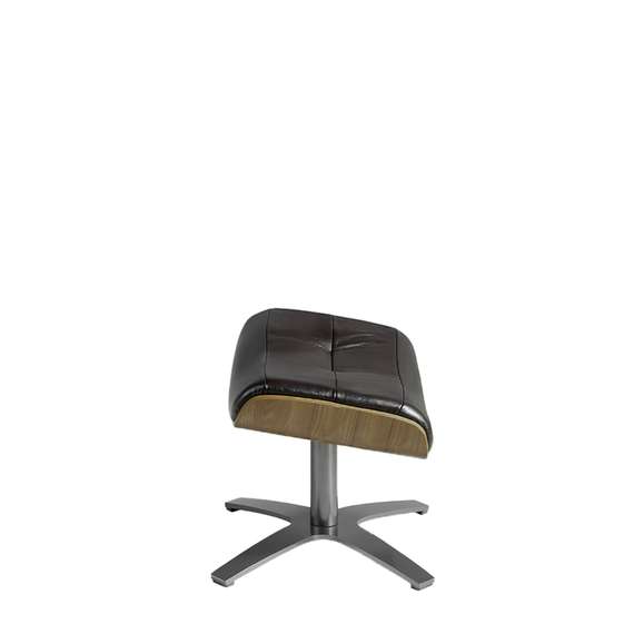 Оттоманка Angel Cerda A928 черная кожа