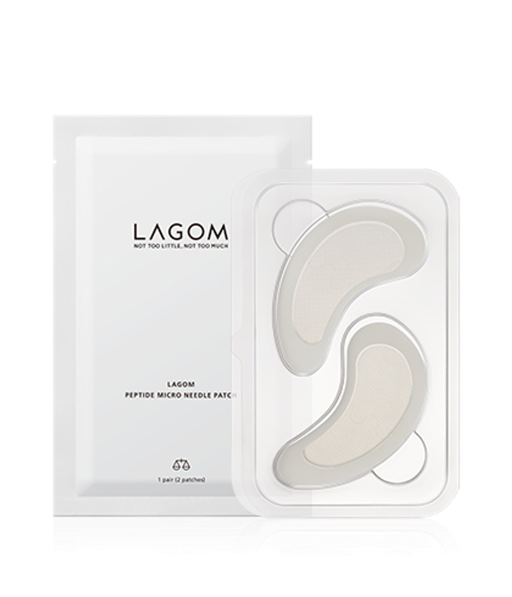 Lagom Peptide Micro Needle Patch пептидные патчи с микроиглами от морщин под глазами