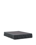 Jaira Основание кровати антрацитового цвета со съемным чехлом для матраса 150 х 200 см