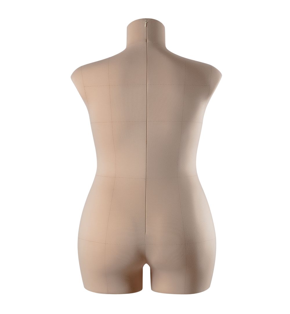 Манекен портновский женский Виктория, комплект Премиум, размер 52, цвет бежевый