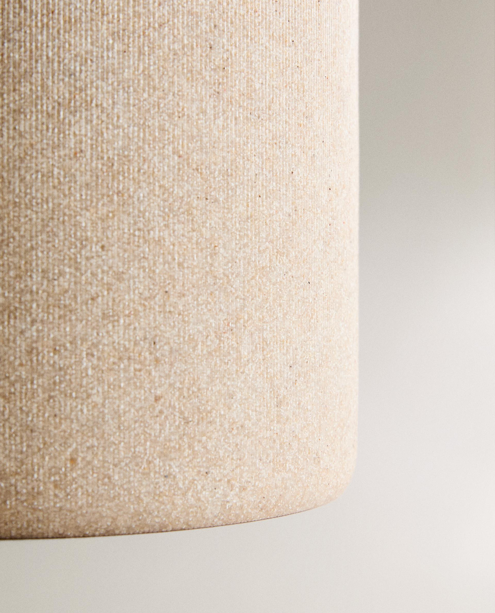 Zara Home ведро для мусора, смола, бежевый