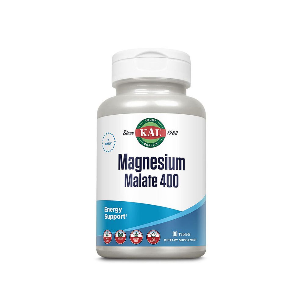 Kal Magnesium Malate 400 90 tabs / Малат магния