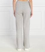 Хлопковые трикотажные штаны TWINSET - серый(232TP3204)