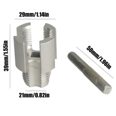 2 шт. Интегрированный инструмент для нарезания внутренней и внешней резьбы для водопроводных труб PPR диаметром 1/2 и 3/4 дюйма