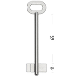 Заготовка сувальдного ключа 12791 MGL2D