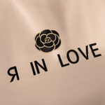 Комплект постельного белья Сатин-Шелк Я IN LOVE на резинке LVR014