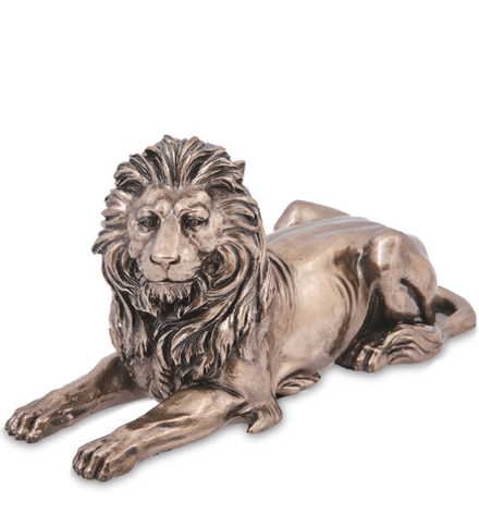 Veronese WS-1485 Статуэтка «Лев - царь зверей»