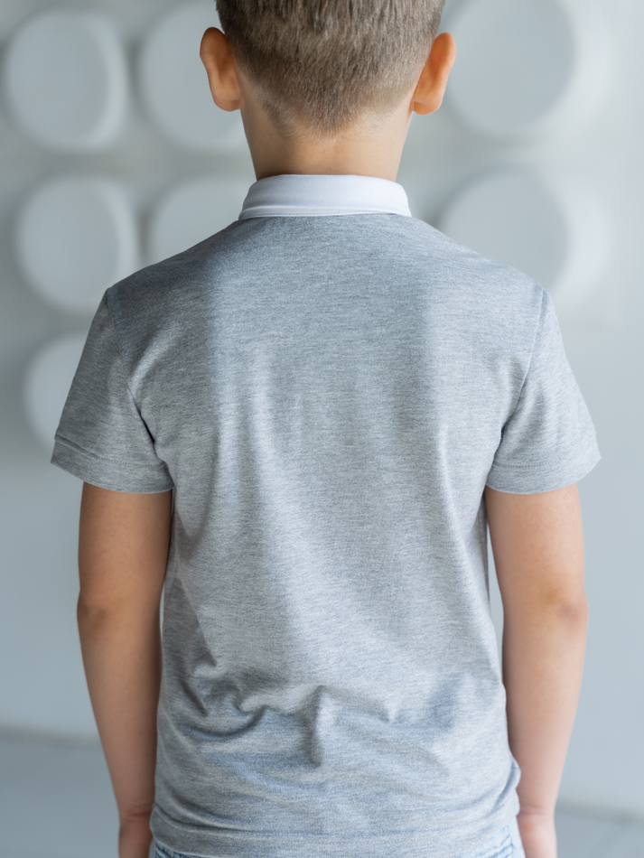 Футболка-поло из хлопка