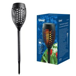 USL-S-182-PM720 TORCH Садовый светильник на солнечной батарее Факел. Свечение эффект пламени. 1xАА Ni-Mh аккумулятор в-к. IP44. TM Uniel.