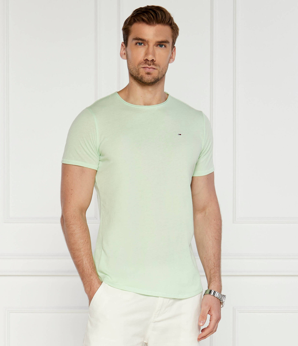 Футболка JASPE Tommy Jeans - лимонный(DM0DM09586)