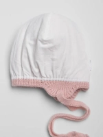 Шапка для девочки осенняя и снуд вязаный