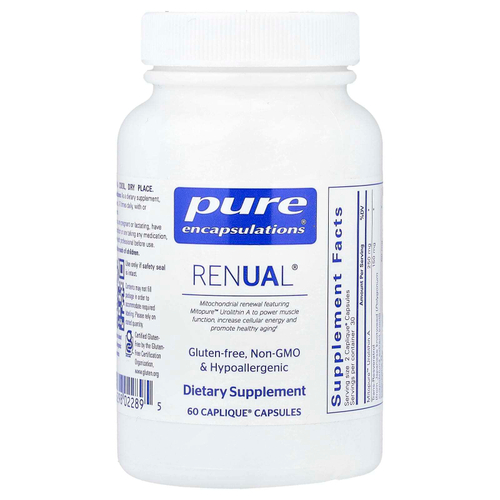Pure Encapsulations, Renual®, 60 капсул Caplique®
