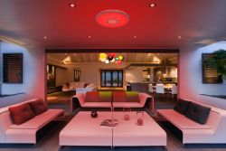 Citilux Старлайт CL70385RGB LED Люстра с пультом Венге