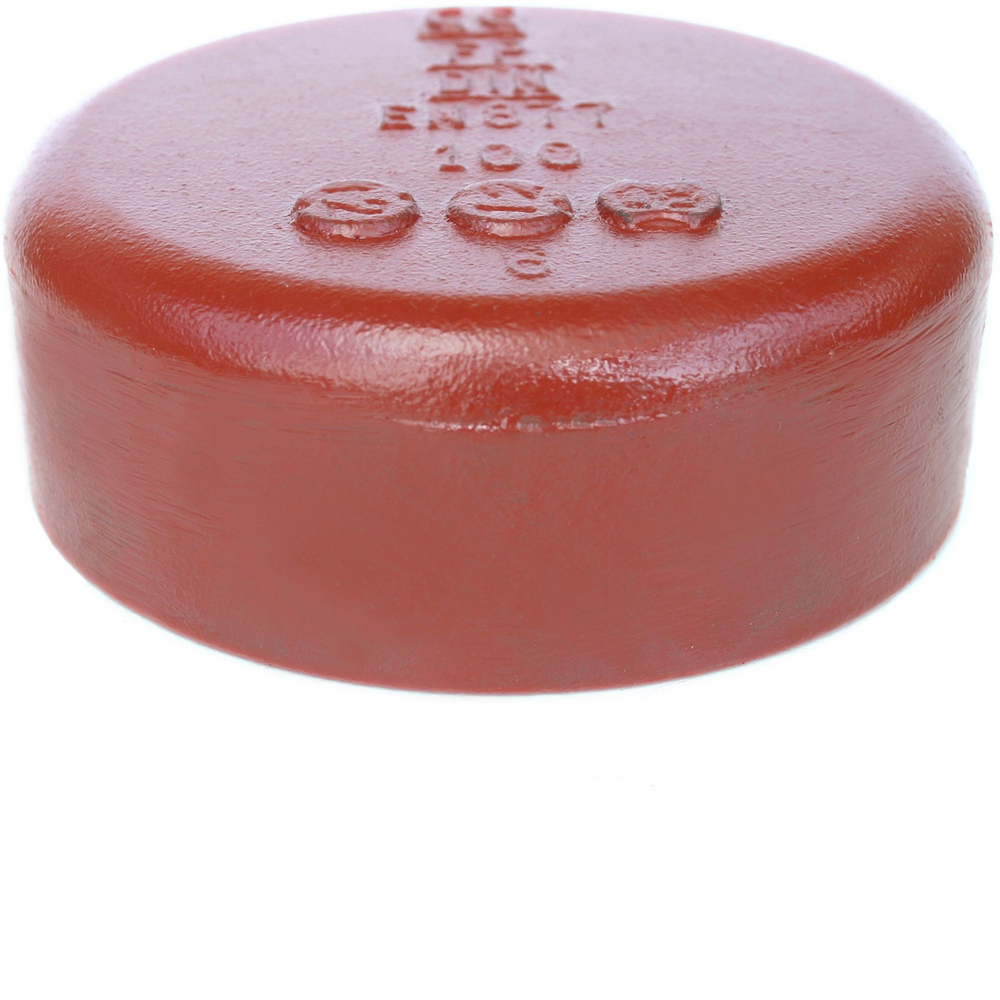 Заглушка чугун SML Ду 100 торцевая б/растр FP PREIS