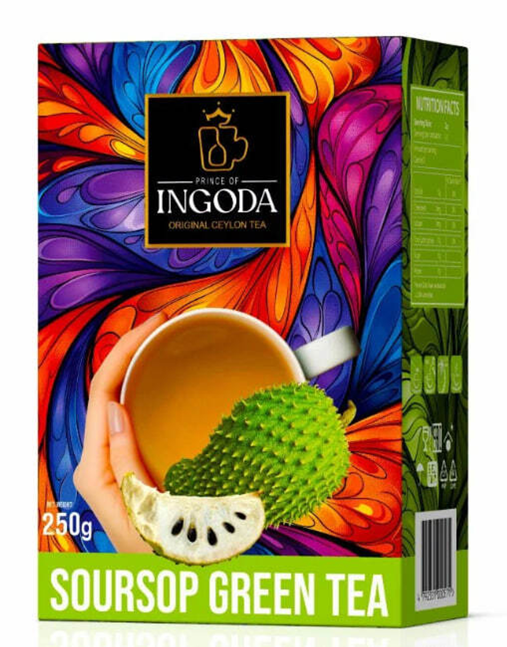 Чай PRINCE OF INGODA ЗЕЛЕНЫЙ САУСЕП 250г