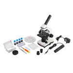 Микроскоп школьный Эврика 40х-1280х с видеоокуляром в кейсе