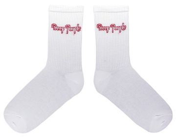 Носки Deep Purple белые (1038)