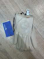 Перчатки. Женские. Материал верха: Кожаные люкс качества. Подклад: Шелк. 5 шт в упаковке.