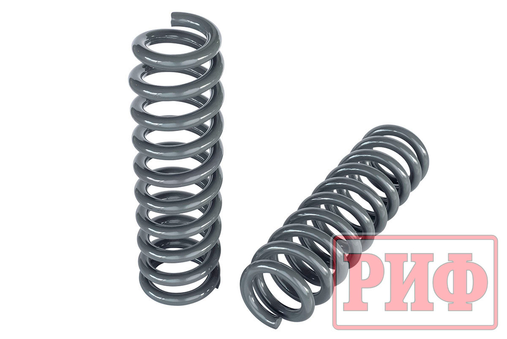 Пружины передние Toyota Fortuner 2015+ лифт 40 мм 50-100 кг (бензин), 0-50 кг (дизель) РИФ