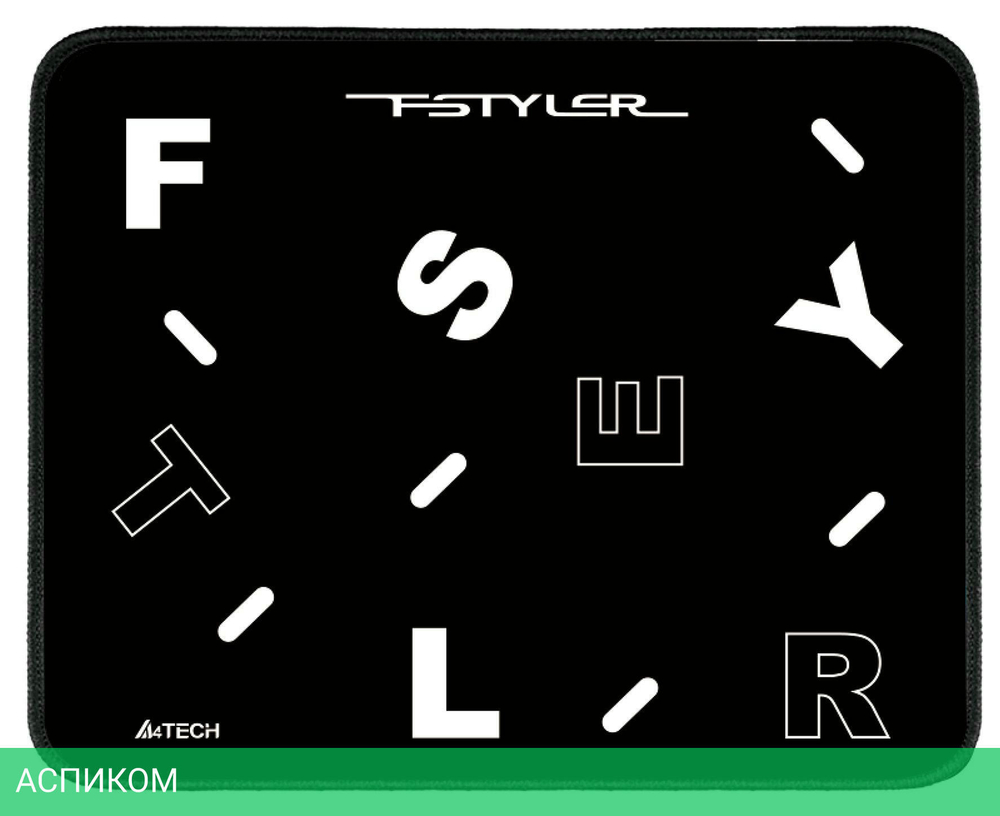 Коврик для мыши A4Tech FStyler FP25 черный