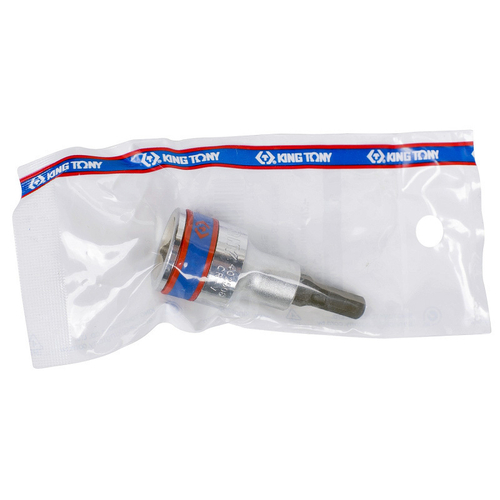 KING TONY (402506) Насадка (бита) торцевая 1/2", L = 60 мм, HEX, 6 мм