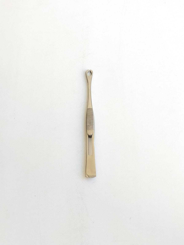 Зажим овальный с пропилом, малый (пинцет)