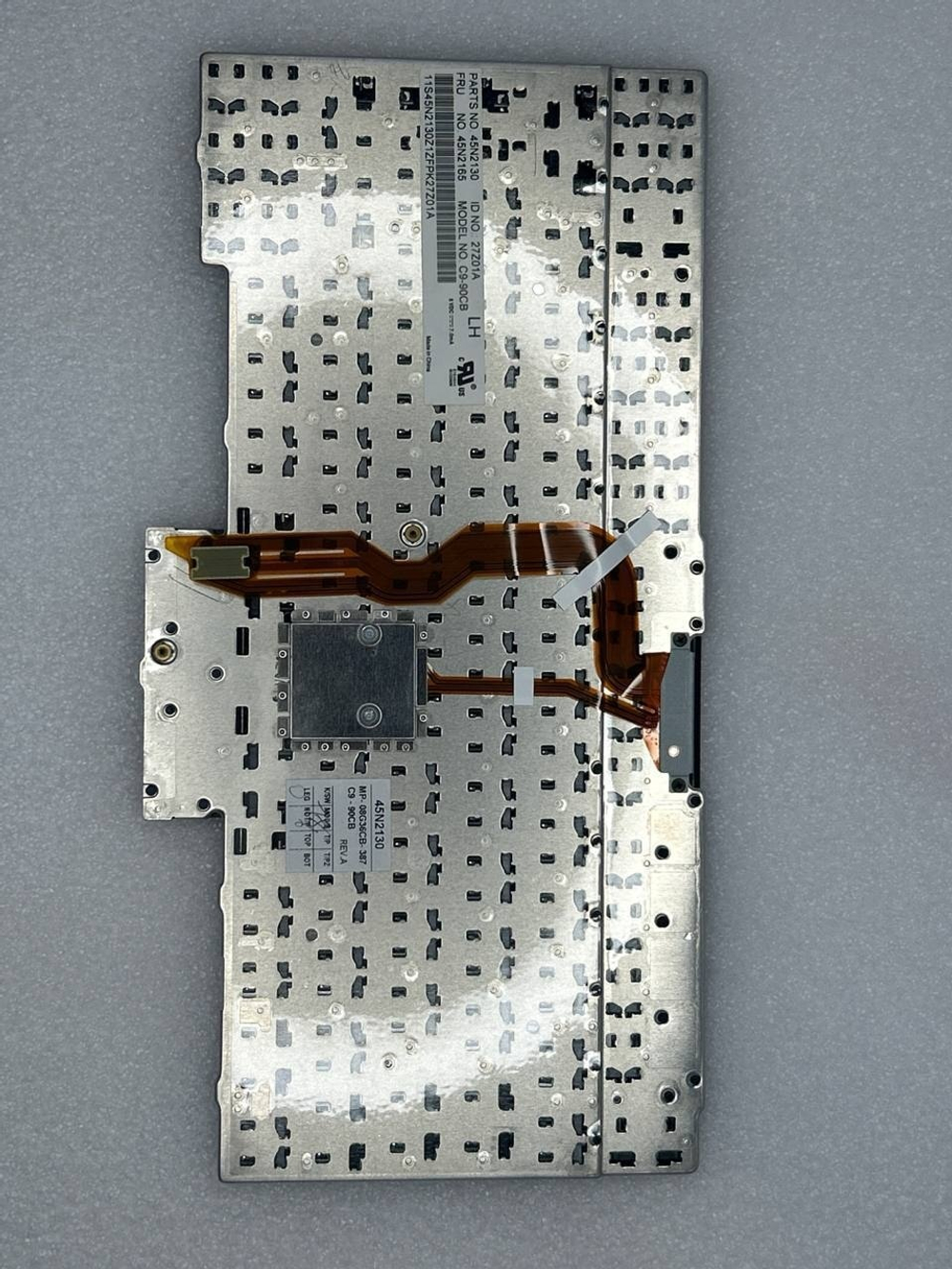 Клавиатура для ноутбука Lenovo T410/T400s/T420i/T410s/T420s/T420/T520 раскладка - английская, без подсветки, черная (45N2165), оригинал