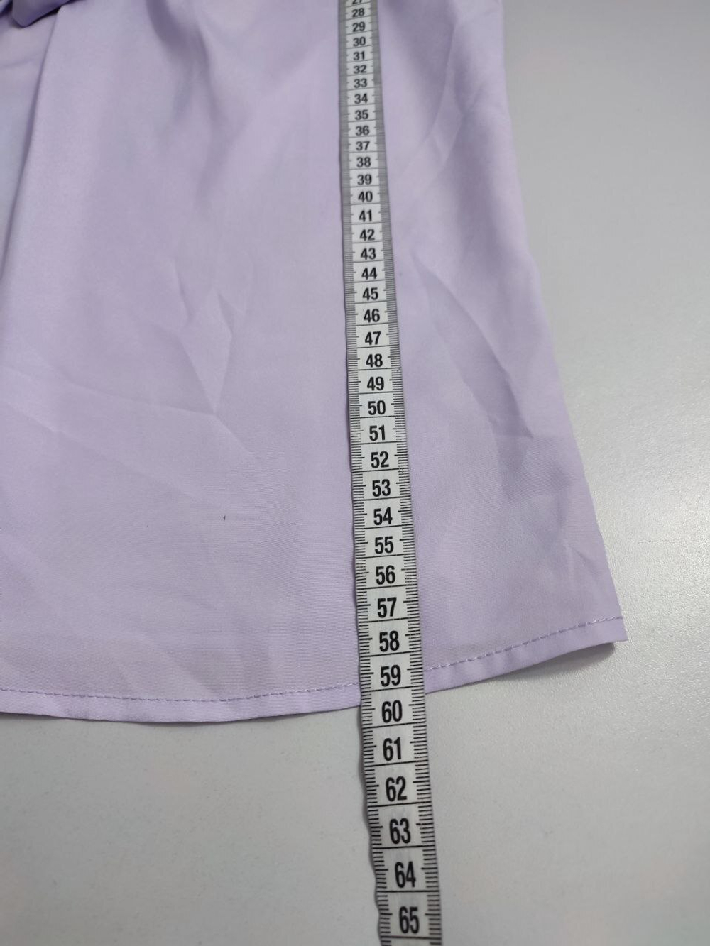 Блузка Zarina лавандового цвета 48 размер