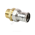Муфта разъемная сталь нерж AISI 316L Дн 15х1/2" Ру16 пресс/НР Inoxpres RM 184015002