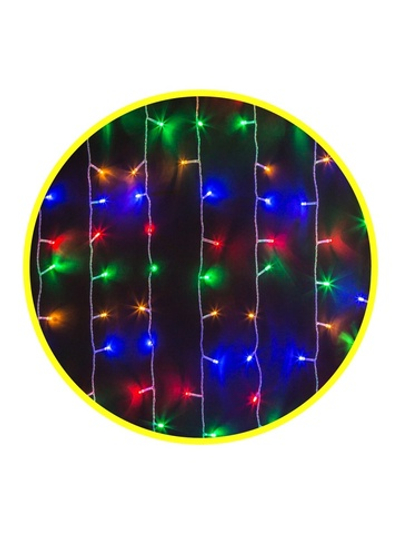 Гирлянда светодиодная 61 860 NGF-C01-288RGBY-8-1.5х1.5m-230-C8-TR-IP20 Navigator 61860