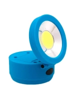 Фонарь LED 1хCOB (2W), 3xAAA, магнит, крючок