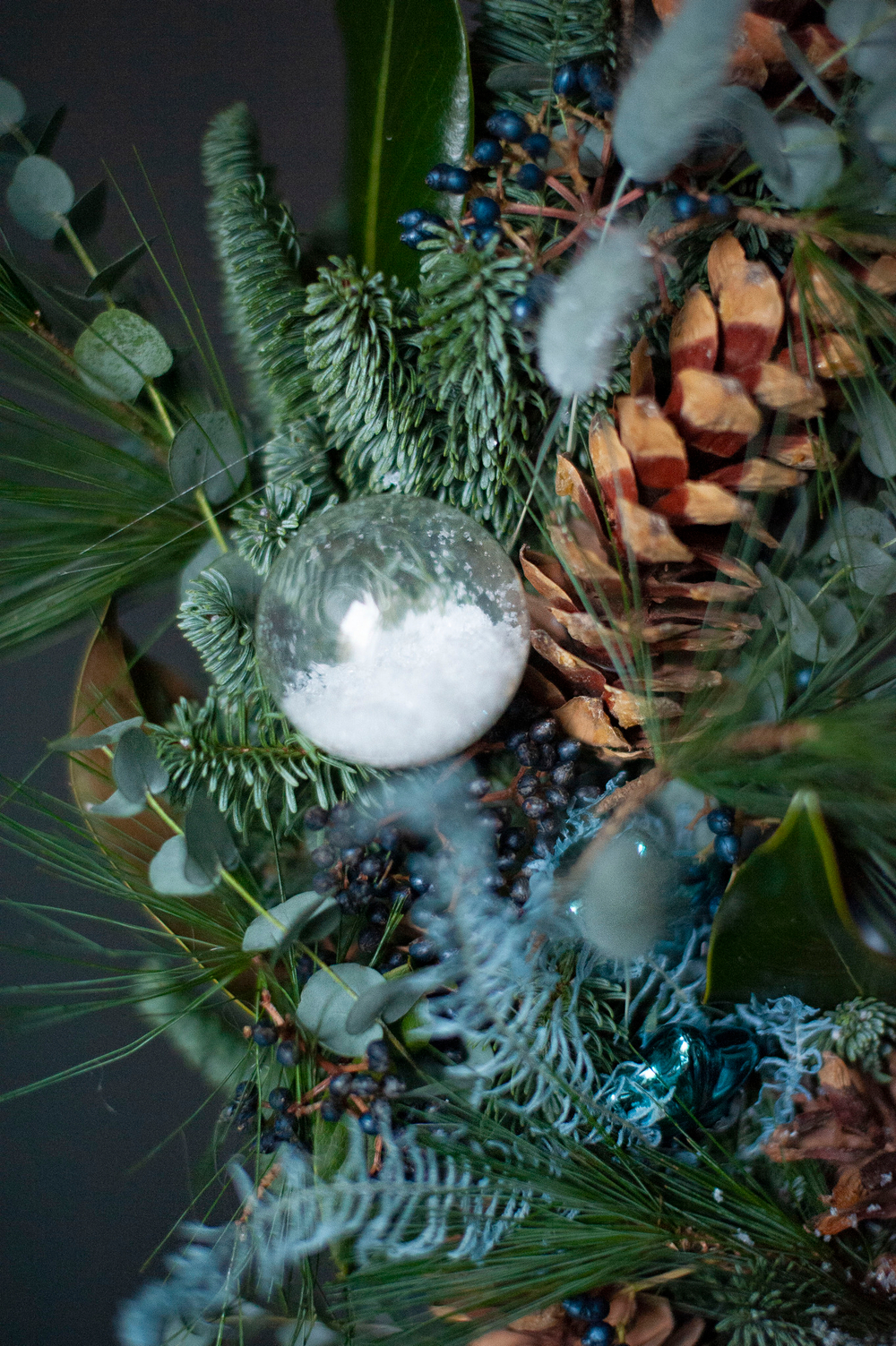 Рождественский венок Сибирь