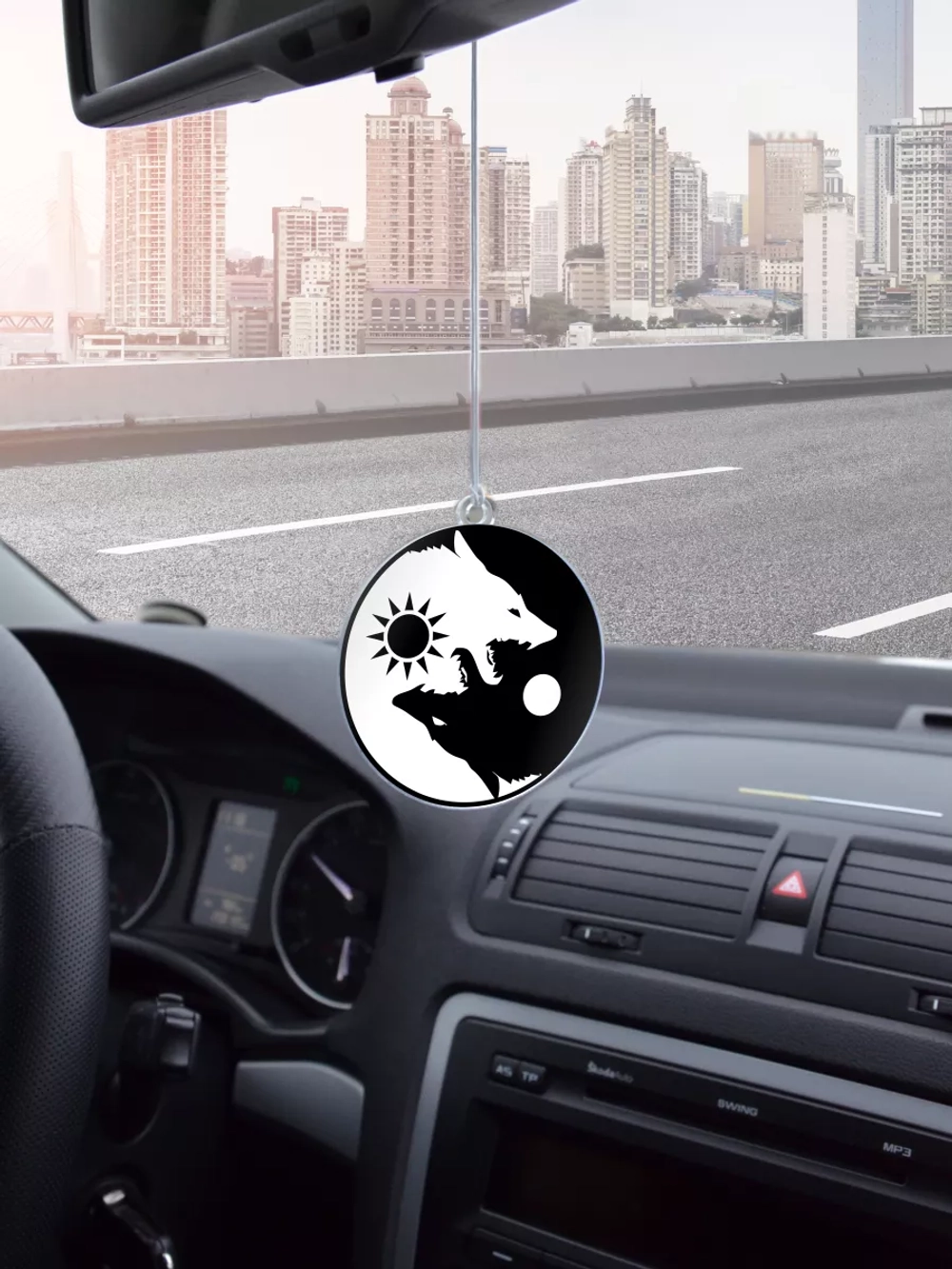 Подвеска в машину - Волки