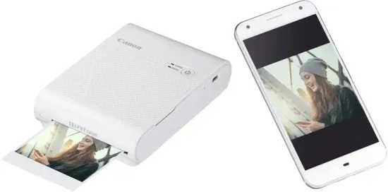 Принтер сублимационный Canon Selphy SQUARE QX10, цветн, меньше A6, белый