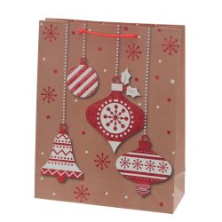 GAEM Пакет подарочный (бумага 210г/м2, блок микс 12шт), L31 W12 H40 см, 4в.