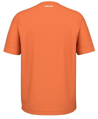 Футболка для мальчика теннисная Head Boys Slice II - Оранжевый