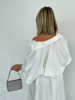 Рубашка с коротким рукавом белая