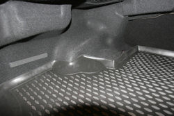 Коврик в багажник для JAGUAR XF, 5.0 V8, 2009- седан 2шт. (полиуретан) арт.NLC.23.02.B10