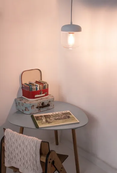 Плафон Umage Acorn White Steel Ø14х16