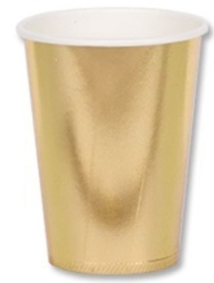 Стаканы "Золото блеск" 6 шт